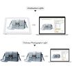 PULUZ 25cm Folding LED Photo Studio Tent Box + Light Panel + 12 Backdrops - 6