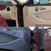 Mercedes-Benz CLS W219 Right Side Front Door Trim Cover Panel - Beige - 6