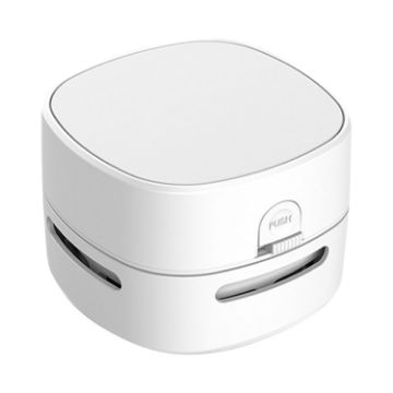 3W Portable Handheld Wireless Mini Desktop Vacuum Cleaner (White) - 1