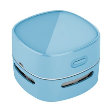 4W Rechargeable Handheld Mini Vacuum Cleaner (Blue) - 1