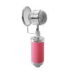 3000 Home KTV Mic Condenser Sound Recording Microphone (Pink) - 1