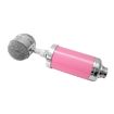 3000 Home KTV Mic Condenser Sound Recording Microphone (Pink) - 2