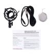 3000 Home KTV Mic Condenser Sound Recording Microphone (Pink) - 3