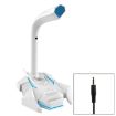 GK Desktop Dual Mic Condenser Microphone - White - 1