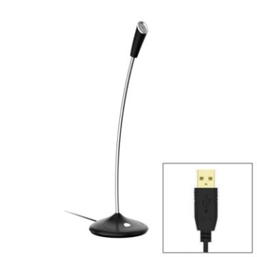 BK Desktop Gooseneck USB Microphone - PC/Mac Compatible - 1