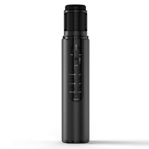 K1 Bluetooth 4.2 Karaoke Microphone - Black - 1