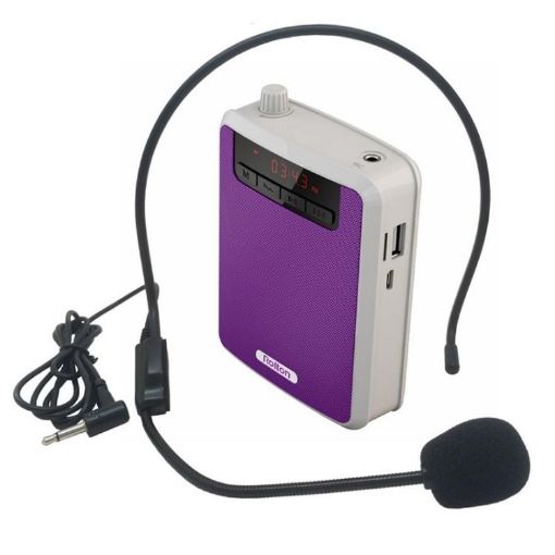 Rolton K300 Portable Voice Amplifier - Purple - 1