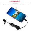 YELANGU Type-C Lavalier Microphone - 1.5m Length - 9