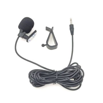 ZJ015MR Mono 3.5mm Car Navigation DVD Microphone - 3m Length - 1