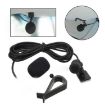 ZJ015MR Mono 3.5mm Car Navigation DVD Microphone - 3m Length - 5