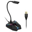 Yanmai G35 Gaming Microphone with RGB Lighting & USB Cable - 1