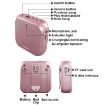 Rolton K400 Mini Audio Speaker Megaphone Voice Amplifier White - 4