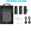 Wireless Lavalier Microphone for Type-C/USB-C Device with Charging Case - 8