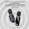 Wireless Lavalier Microphone with Charging Box - Noise Reduction - 8 Pin Interface - 2