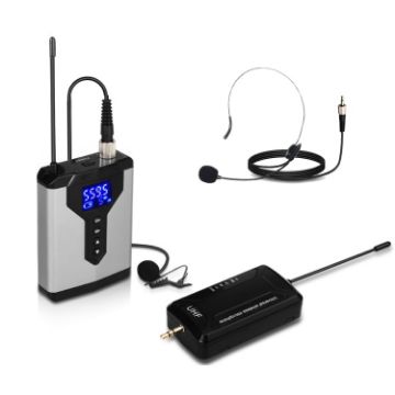 Wireless Lavalier Head Wear USB Computer Recording Microphone - 1