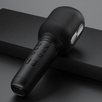 K9 Wireless Bluetooth Microphone - Black - 1
