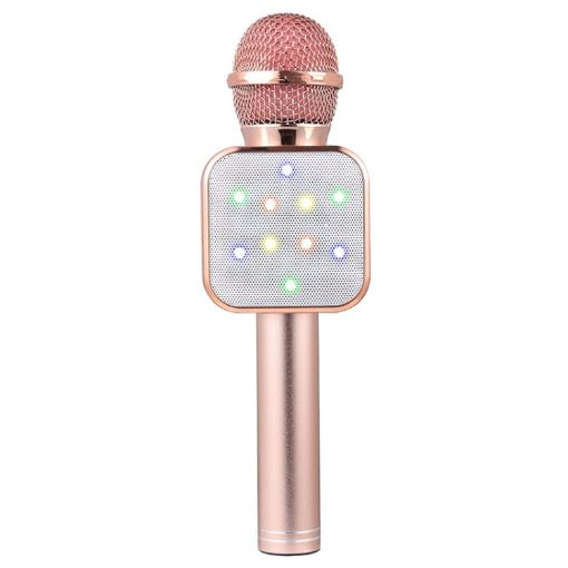 WS-1818 LED Light Flashing Microphone Bluetooth Wireless Microphone - 1