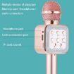 WS-1818 LED Light Flashing Microphone Bluetooth Wireless (Blue) - 5