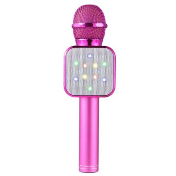 WS-1818 LED Light Flashing Microphone Bluetooth Wireless Microphone - 1