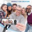 Wireless Lavalier Microphones for iPhone/Android - 2 in 1 - 3