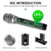 XTUGA U-F4600 4-Channel UHF Wireless Microphone System with 4 Handheld Mic - 7