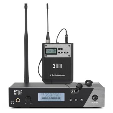 XTUGA IEM1100 Wireless In Ear Monitor System - 1 BodyPack (UK Plug) - 1