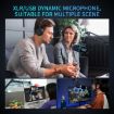 FEELWORLD PM1-AS XLR/USB Dynamic Microphone with Boom Arm - 3