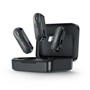 YESIDO KR16 Wireless Lavalier Microphone - 2 in 1 Receiver - 1