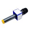 Interview Microphone Logo Flag Station - Triangular Orange - 6