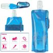 Portable Ultralight Silicone Water Bag 0.5L Pink - Waterproof Soft Flask for Hiking & Camping - 4