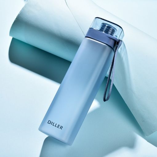 Diller D8646 Fitness Water Bottle, 550ml (Blue) - 1