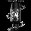 ENLEE E-SH305 Bicycle Water Cup Squeeze Fitness Sports Bottle 750ml Black - 6