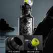 ENLEE E-SH305 Bicycle Water Cup Squeeze Fitness Sports Bottle 750ml Black - 7