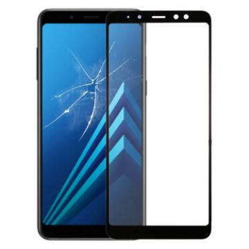 Samsung Galaxy A8 2018 Front Screen Glass Lens with OCA Adhesive - 1