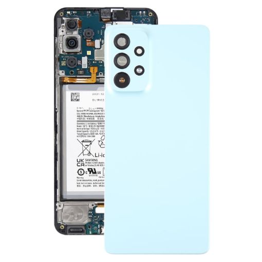 Samsung Galaxy A73 5G SM-A736B Battery Back Cover with Camera Lens Cover - 1