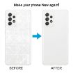 Samsung Galaxy A52 Battery Back Cover with Camera Lens Cover - Blue - 6