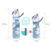 590ml Summer Outdoor Sports Training Spray Cooling Water Cup, Watermelon - 2