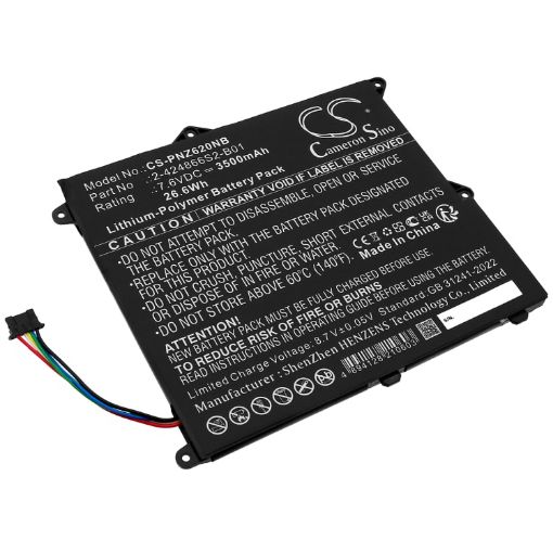 Battery for Panasonic Toughbook CF-XZ6 Series (p/n 2-424866S2-B01) - 1