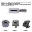 Dyson V6 V7 V8 V9 Miele Vacuum Pet Hair Brush with V6 Adapter - 5