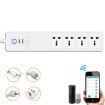 Smart Power Strip: WiFi 10A, 4 Holes, 2 USB, US Plug, SM-SO306-M - 2