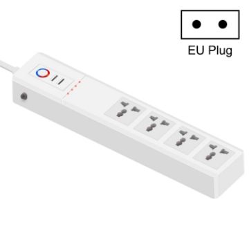 Smart Power Strip EU Plug: WiFi 10A, 4 Holes, 2 USB (SM-SO306-M) - 1