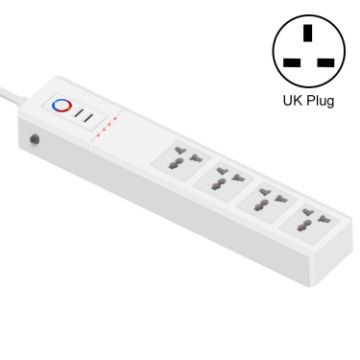 WiFi SM-SO306-M Smart Power Strip, 4 Holes + 2 USB, UK Plug - 1
