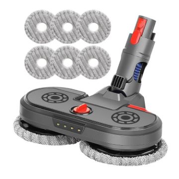 Electric Mopping Head & Water Tank for Dyson V15 + 6 Rags - 1