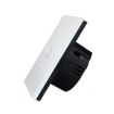 86mm 1 Gang Black Glass Smart Light Switch with RF433 Remote, 110-240V - 4