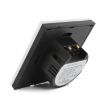86mm 1 Gang Black Glass Smart Light Switch with RF433 Remote, 110-240V - 5