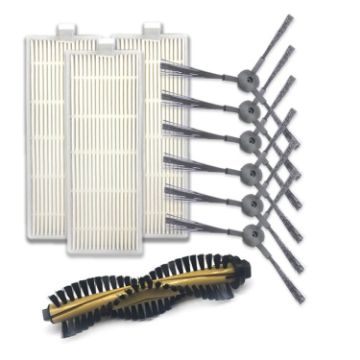 ILIFE A4 XI216 Brush & I207 Filter Set with I202 Main Brush - 1