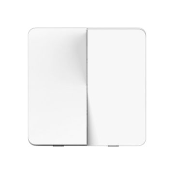Xiaomi Mijia Double Control Wall Switch, Double Button (White) - 1