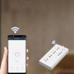 Wifi Mobile Phone Remote Control Power Strip, 1.5m, US Plug - 7