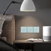 2 Gang Black Wifi Wall Touch Panel Switch, Voice & Remote Control - 9