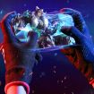 ROCK i28 Silver Fiber Anti-sweat Touch Gaming Gloves - 4